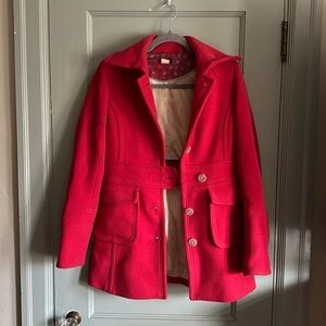 Red Vintage J. Crew Jacket
